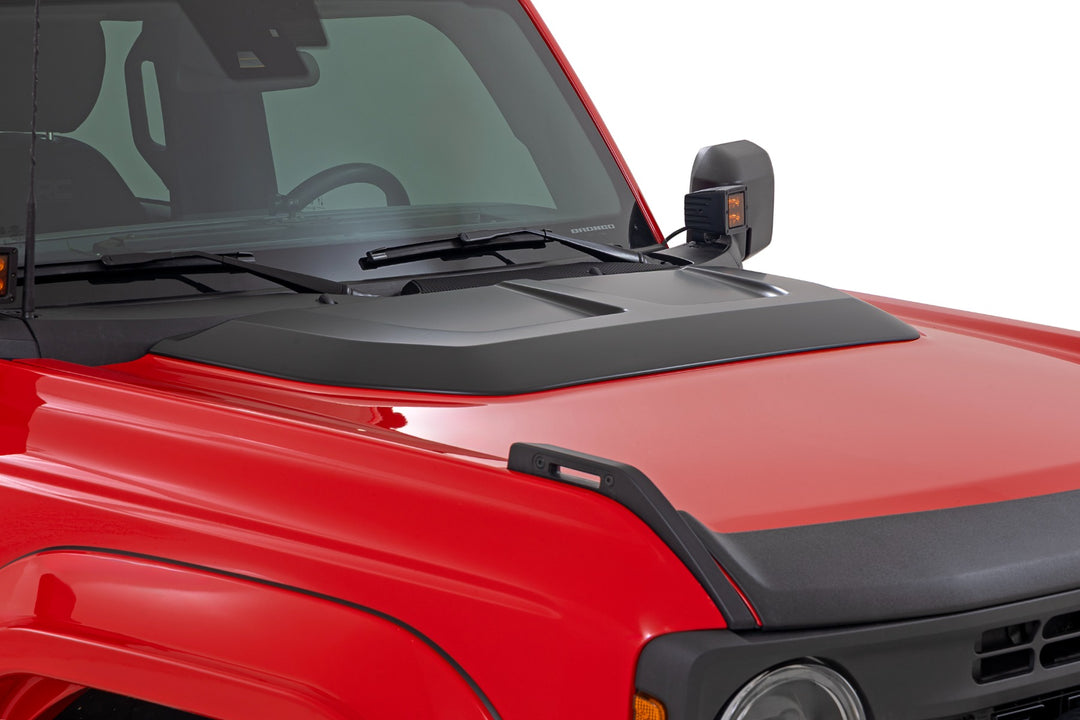 Hood Scoop | PQ Race Red | Ford Bronco 4WD (2021-2026)