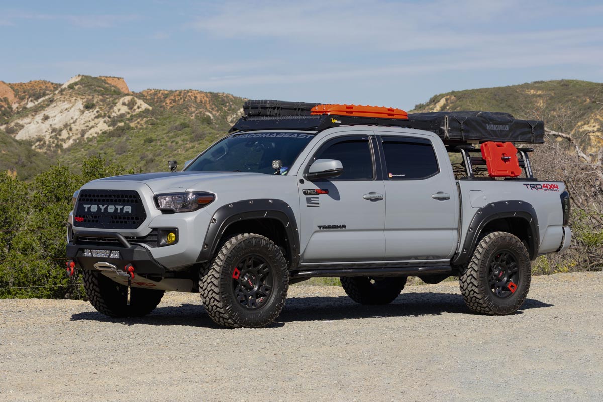 Defender Fender Flares | 1H5 Cement | Toyota Tacoma 2WD/4WD (2016-2023)