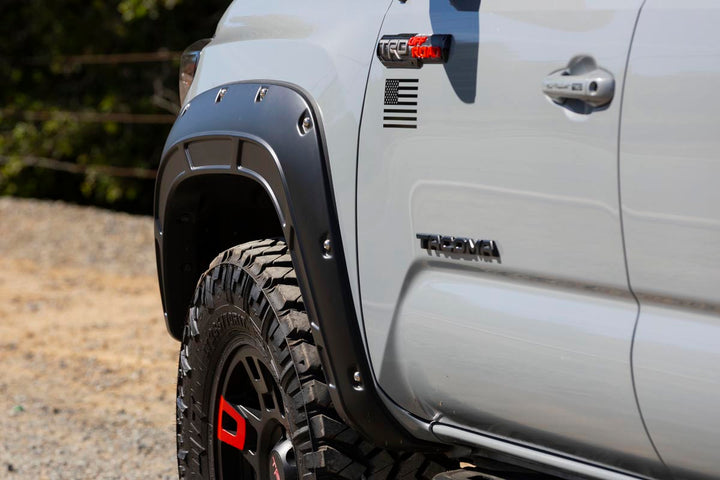 Defender Fender Flares | 1H5 Cement | Toyota Tacoma 2WD/4WD (2016-2023)