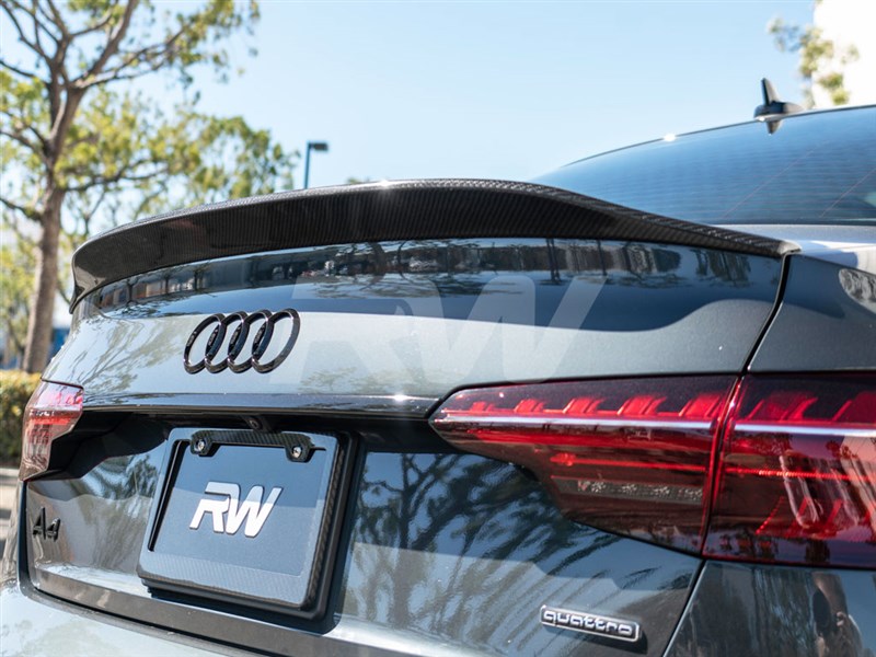 RW Carbon Carbon Fibre Trunk Spoiler