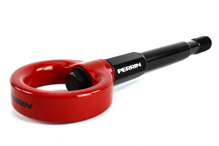 PERRIN 15-21 Subaru WRX/STI / 24-26 Crosstrek / 25-26 Forester Tow Hook Kit (Rear) -  Red