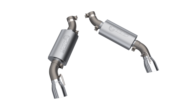 2016-2024 Chevrolet Camaro SS 6.2L QTP AR3 Dual Tip Axle Back