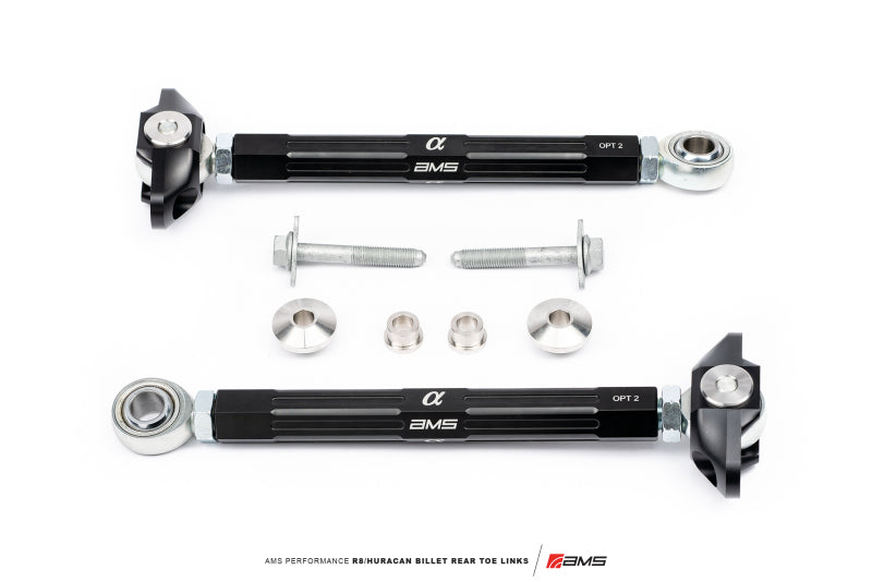 AMS Performance Lamborghini Huracan (AWD Only) Billet Rear Toe Links