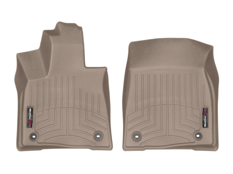 WeatherTech 2016+ Lexus RX Front FloorLiner - Tan