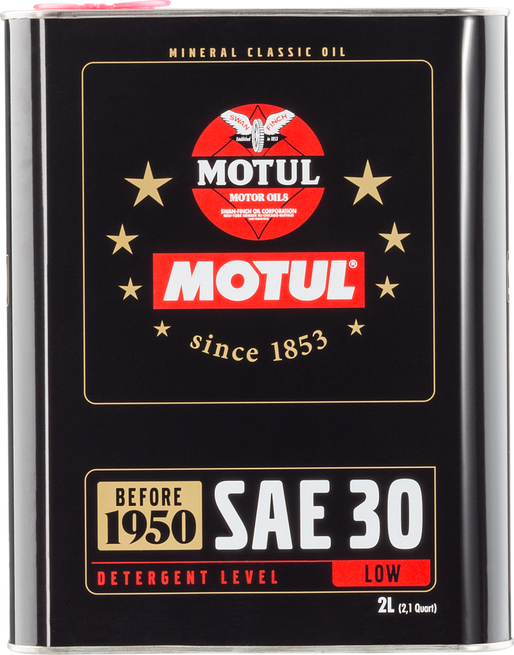 Motul Classic SAE 30 Oil - 6x2L