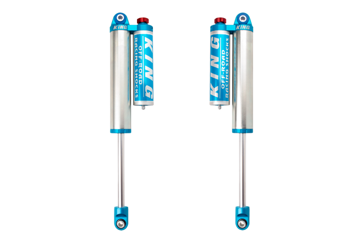 King Shocks 2016+ Nissan Titan XD Rear 2.5 Dia Piggyback Reservoir Shock w/Adjuster (Pair)