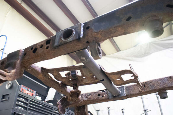 Rustbuster Forward Spare Tire Crossmember