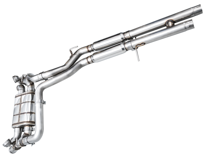 AWE Tuning 21+ Wrangler 392 Switchpath Cat-Back Exhaust- Quad BashGuards