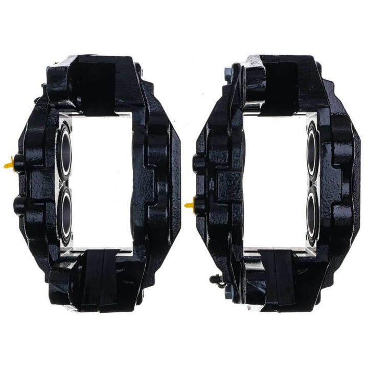 Power Stop 07-15 Toyota Tundra Front Black Caliper Pair w/o Bracket