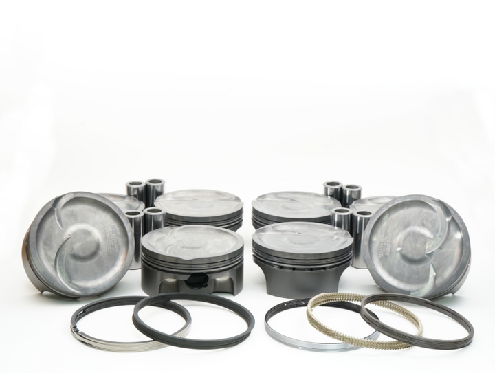 Mahle MS Pistons LSX 415cid 4.0in Bore 4.125in Stk 6.125in Rod .927 Pin -20cc Dish 9.6CR Set of 8
