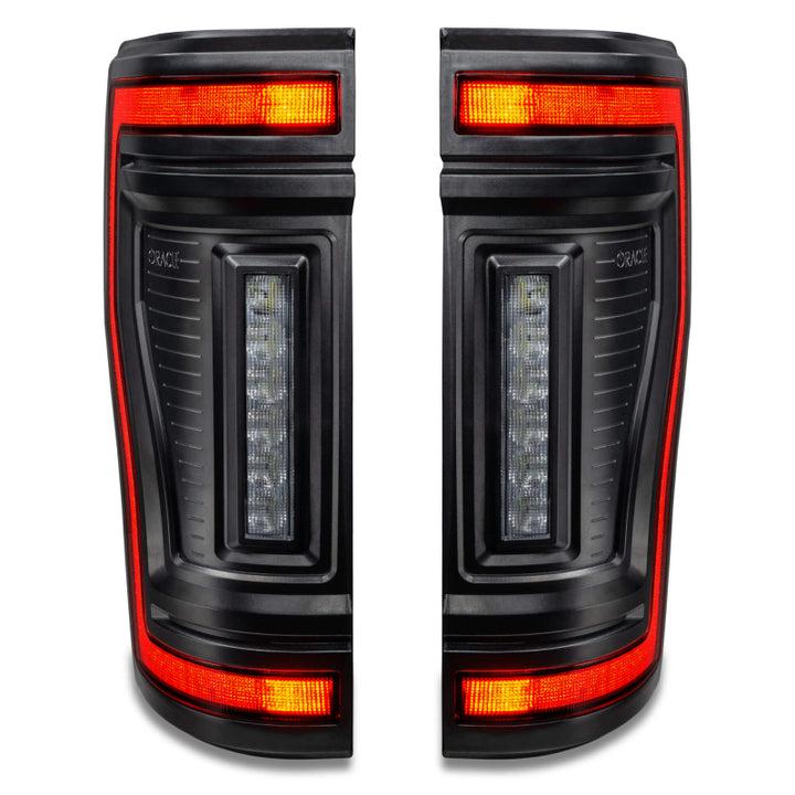 Oracle Lighting 17-22 Ford F-250/350 (Black Series) Flush Mount LED Tail Lights
