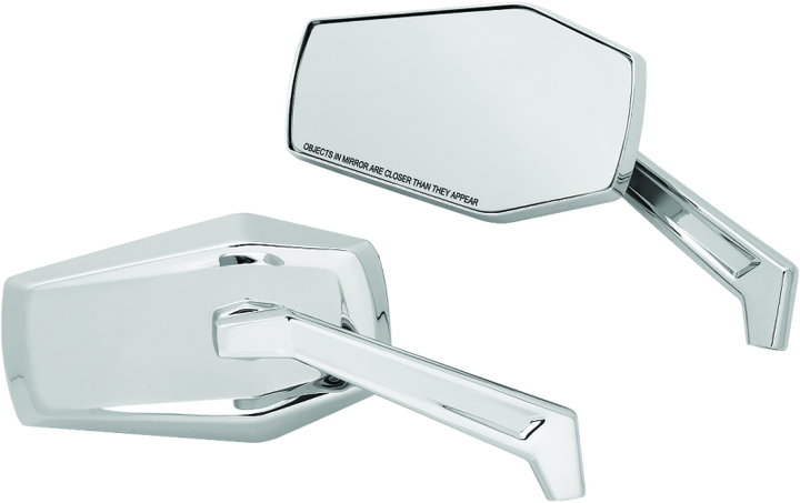 Kuryakyn Hex Mirrors Chrome