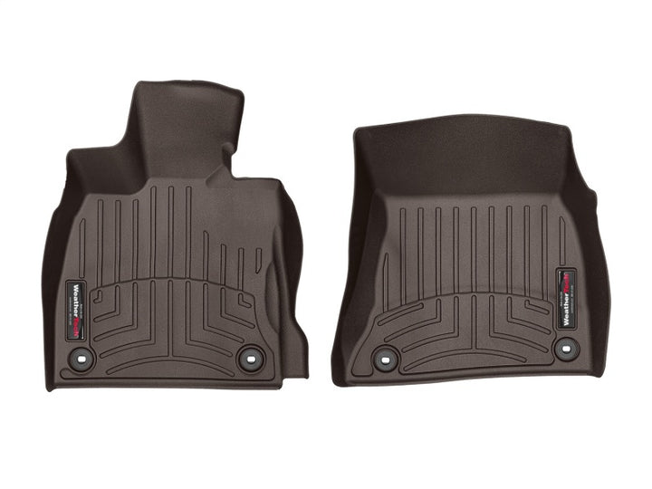 WeatherTech 2018+ Lexus LS Front FloorLiner - Cocoa