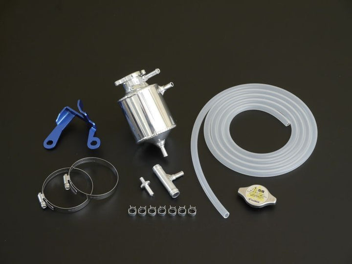 Cusco External Reservoir Tank Kit, Radiator Coolant, High Pressure Radiator Cap for BRZ/86/FRS