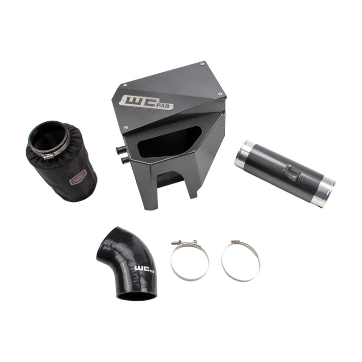 Wehrli 20-24 Ford 6.7L Powerstroke 4in. Intake Kit - Bengal Red