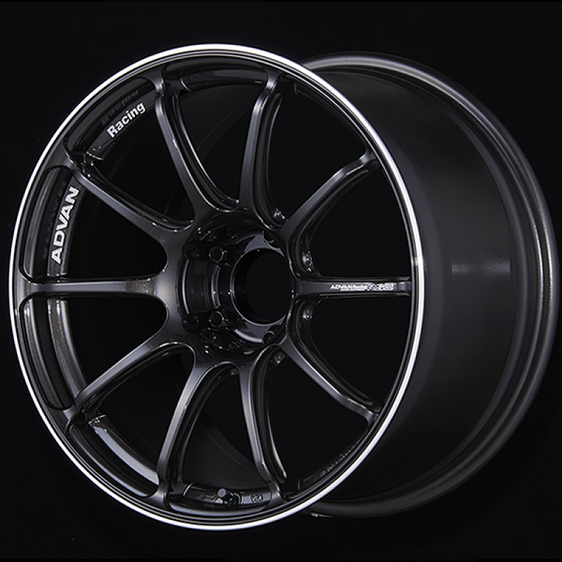 Advan RSIII 18x9.0 / +50 Offset / 5x100 / 63mm Bore / Black Gunmetallic and Ring