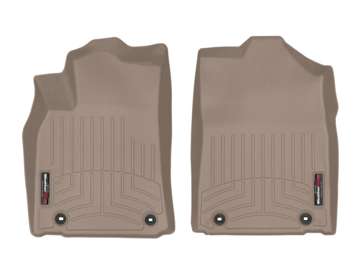 WeatherTech 2016+ Lexus ES Front FloorLiner - Tan