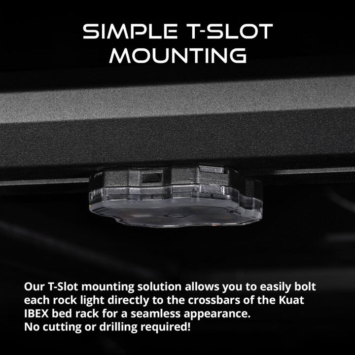 Diode Dynamics Stage Series LED Bed Light Kit for Kuat IBEX Bed Rack