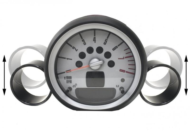 ALTA 07-12 Mini Cooper/S/JCW (Incl. 09-12 Convertible) & 09-12 Clubman Gauge Pod 52-60mm (Single)