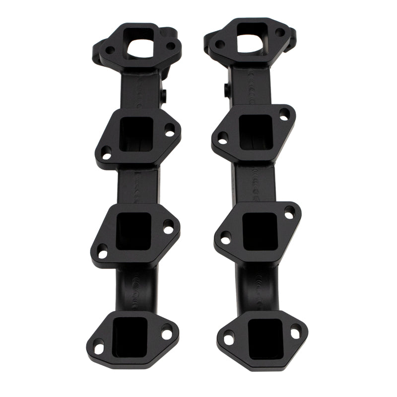 Wehrli 01-04 Duramax LB7 Billet Exhaust Manifold & SS Up Pipes w/ Gaskets and ARP Hardware
