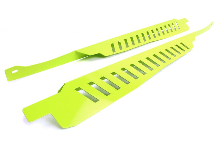 PERRIN 08-14 Subaru WRX/STI / 08-11 Impreza Fender Shroud Set - Neon Yellow