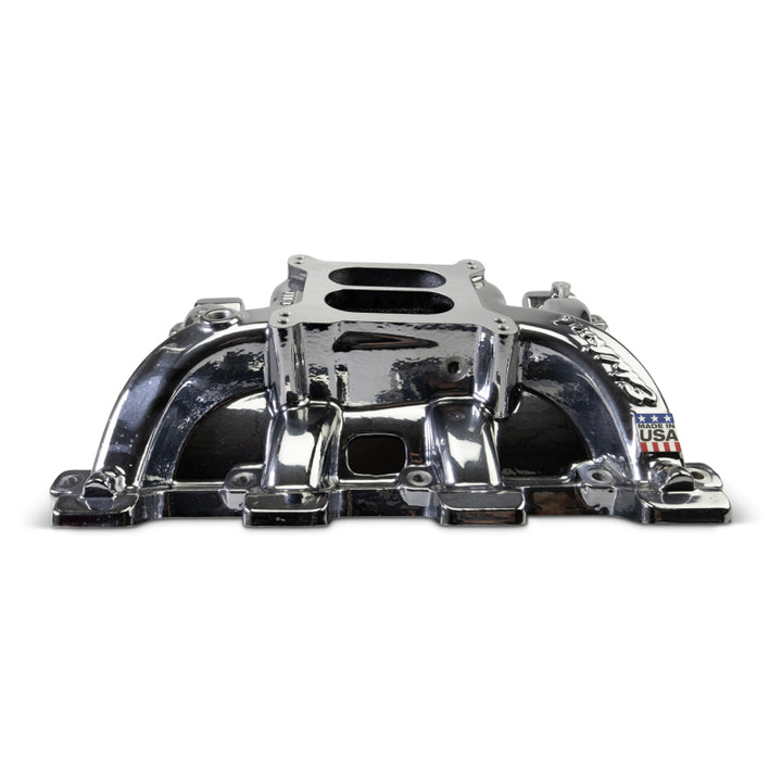 Edelbrock Chevy LS1 Performer RPM Intake Manifold Only - Chrome Plasma Finish