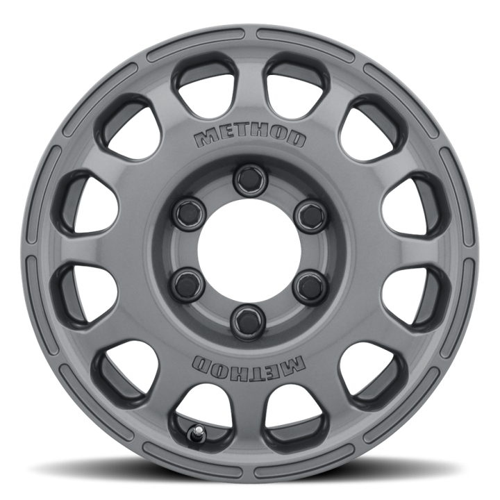 Method MR107 16x7 +45mm Offset 6x5.5 102mm CB Gloss Titanium Wheel
