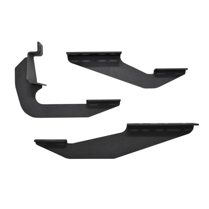 Westin Ford Transit Van 150/250/350 (Single 54in Pass Door) Grate Steps Running Boards - Tex. Blk