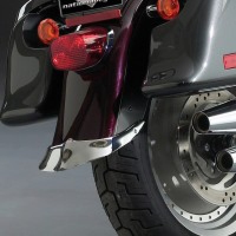National Cycle 01-06 Harley-Davidson FLSTF Fat Boy Rear Fender Tips 1pc