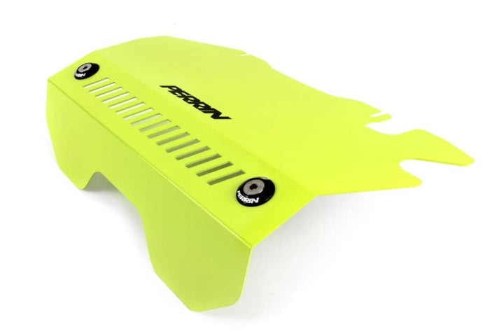 PERRIN 15-21 Subaru WRX Pulley Cover - Neon Yellow