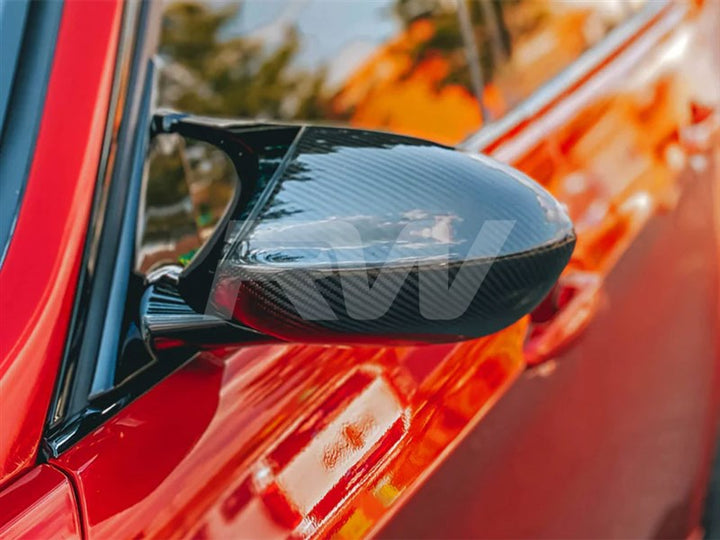 RW Carbon Dry Carbon Fibre Mirror Covers