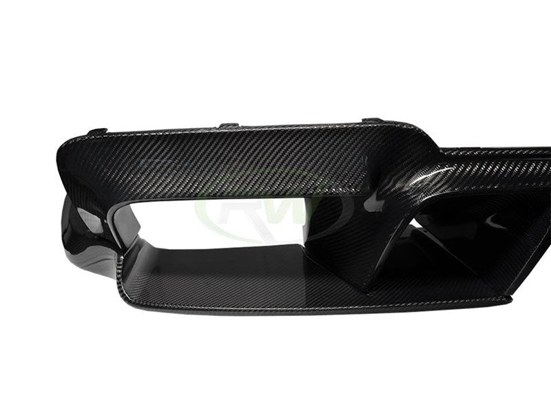 RW Carbon GTX Carbon Fibre Rear Diffuser (3-Piece) - view 6