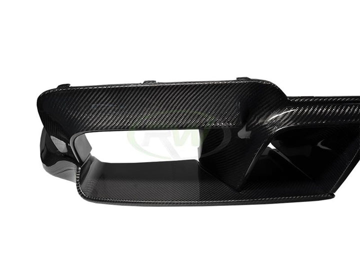 RW Carbon GTX Carbon Fibre Rear Diffuser (3-Piece) - view 6