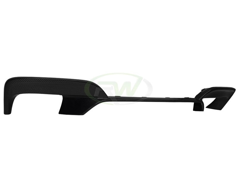 RW Carbon Outer Carbon Fibre Rear Diffuser - view 3