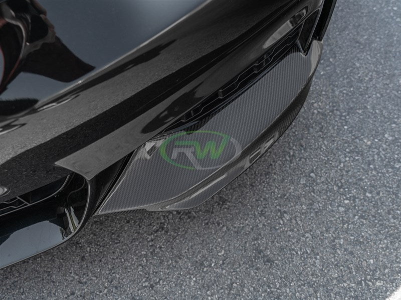 RW Carbon Performance Style Dry Carbon Fibre Front Splitters