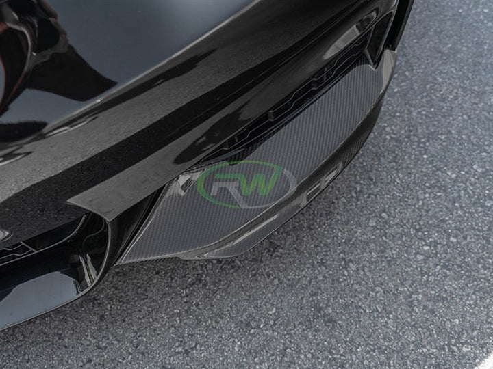 RW Carbon Performance Style Dry Carbon Fibre Front Splitters
