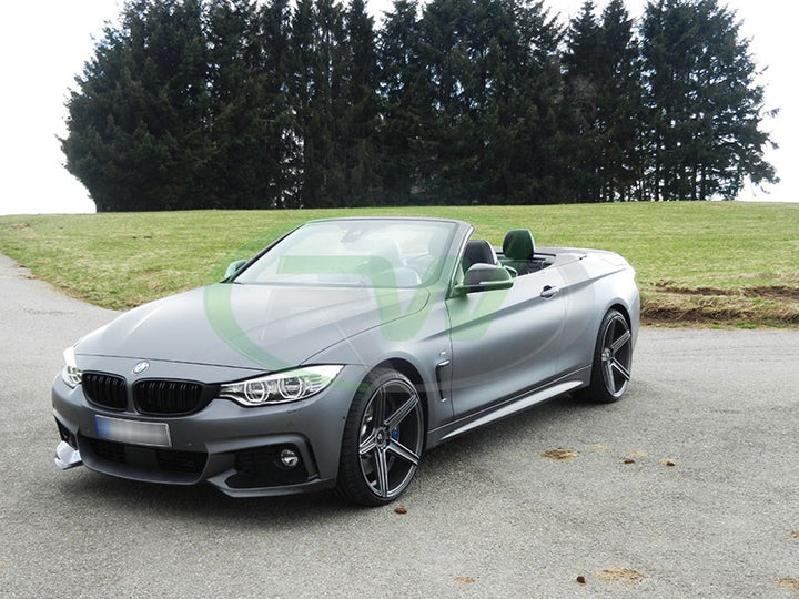 RW Carbon Performance Style Dry Carbon Fibre Front Splitters - view 4