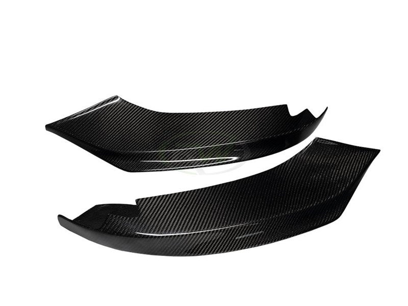 RW Carbon Performance Style Dry Carbon Fibre Front Splitters - view 5