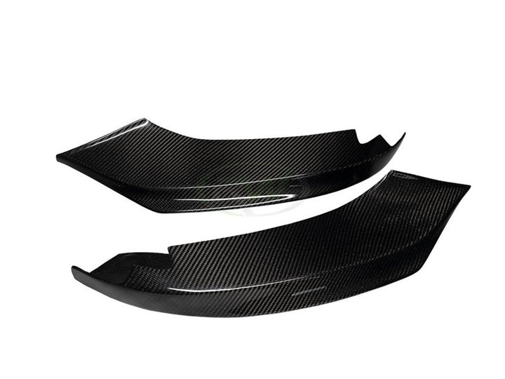 RW Carbon Performance Style Dry Carbon Fibre Front Splitters - view 5