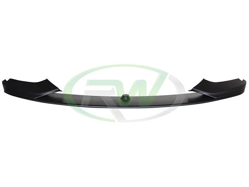 RW Carbon Performance Style Satin Black Front Lip - view 5