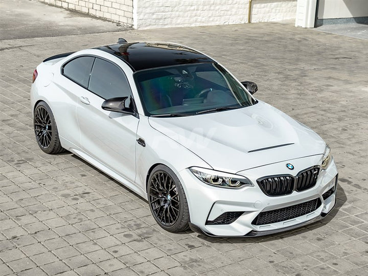 RW Carbon GTS Style Aluminium Hood - view 2