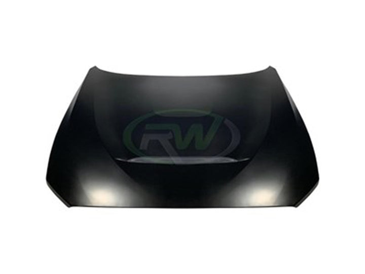 RW Carbon GTS Style Aluminium Hood - view 5