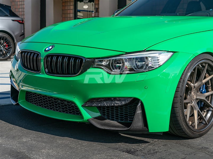 RW Carbon Slim Carbon Fibre Front Splitters - view 3