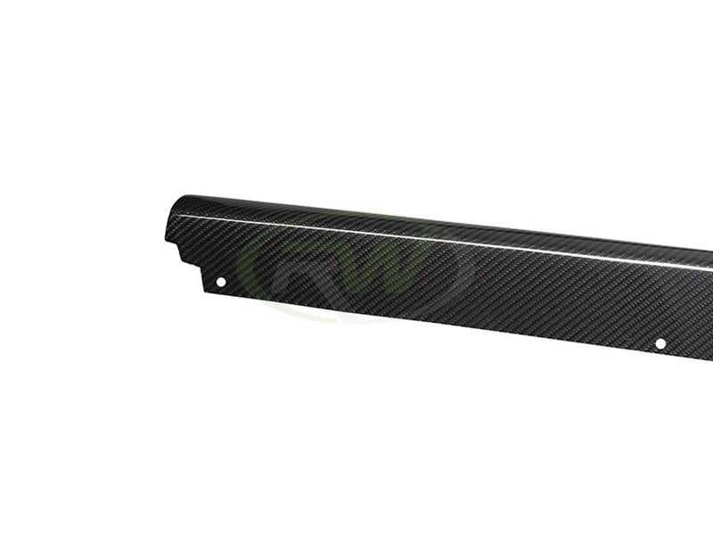RW Carbon 3D Style Carbon Fibre Side Skirt Extensions - view 5