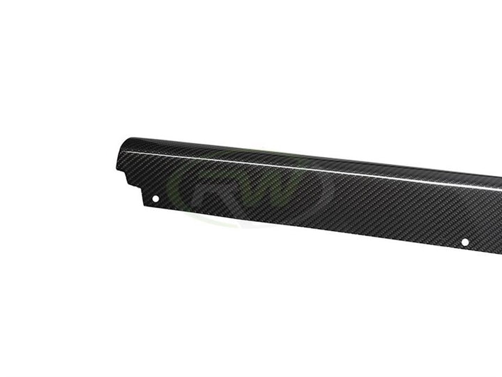 RW Carbon 3D Style Carbon Fibre Side Skirt Extensions - view 5