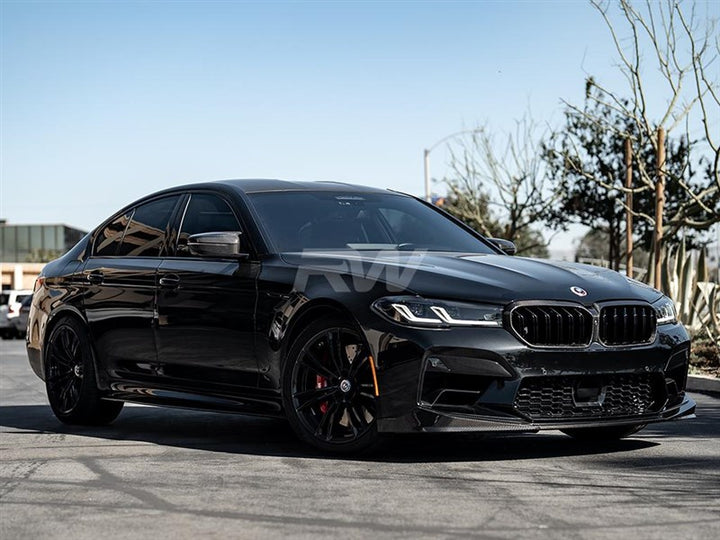 RW Carbon 3D Style Carbon Fibre Side Skirt Extensions - view 6