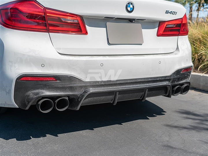 RW Carbon EC Style Carbon Fibre Rear Diffuser