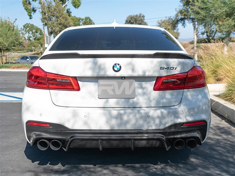 RW Carbon EC Style Carbon Fibre Rear Diffuser - view 2