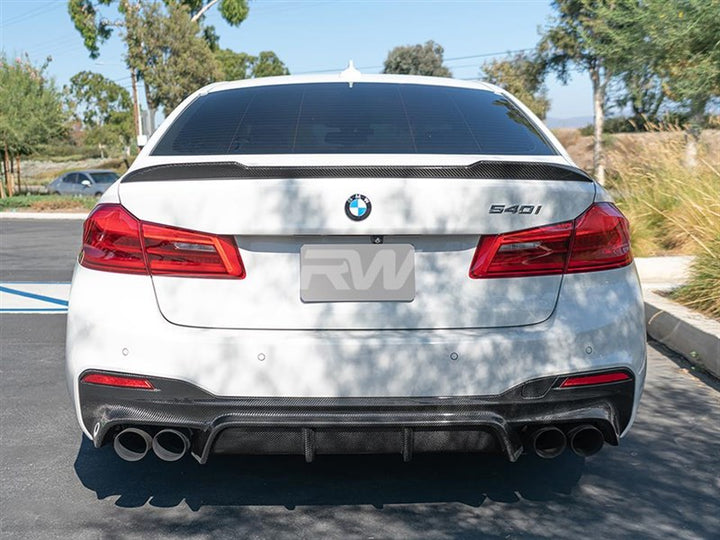RW Carbon EC Style Carbon Fibre Rear Diffuser - view 2