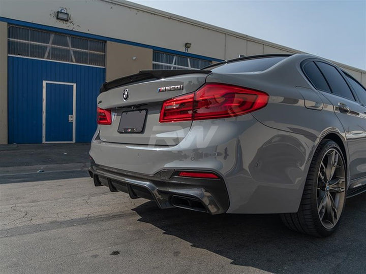 RW Carbon EC Style Carbon Fibre Rear Diffuser - view 3